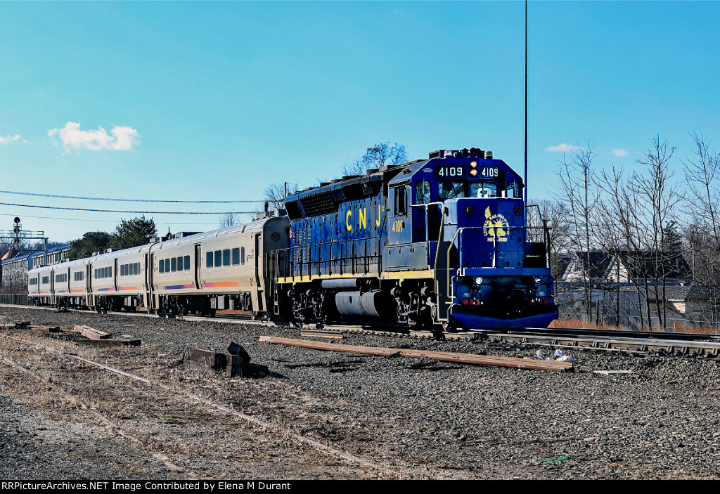 NJT 4109 on train 56